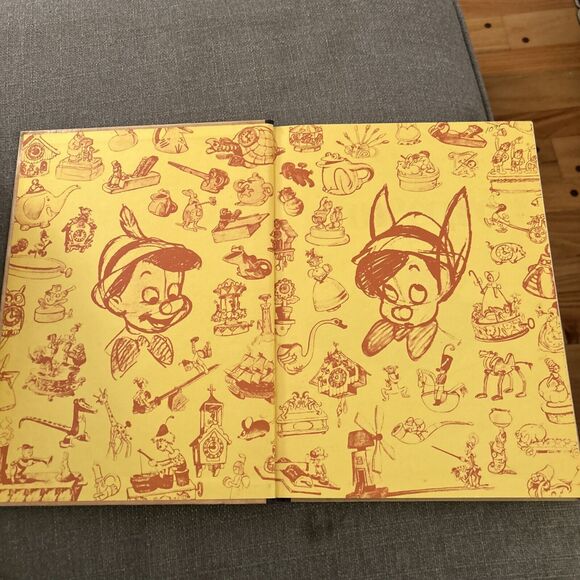 WALT DISNEY'S VERSION OF PINOCCHIO (1939) Abrams 1989 Printing Maurice Sendak - Picture 7 of 12